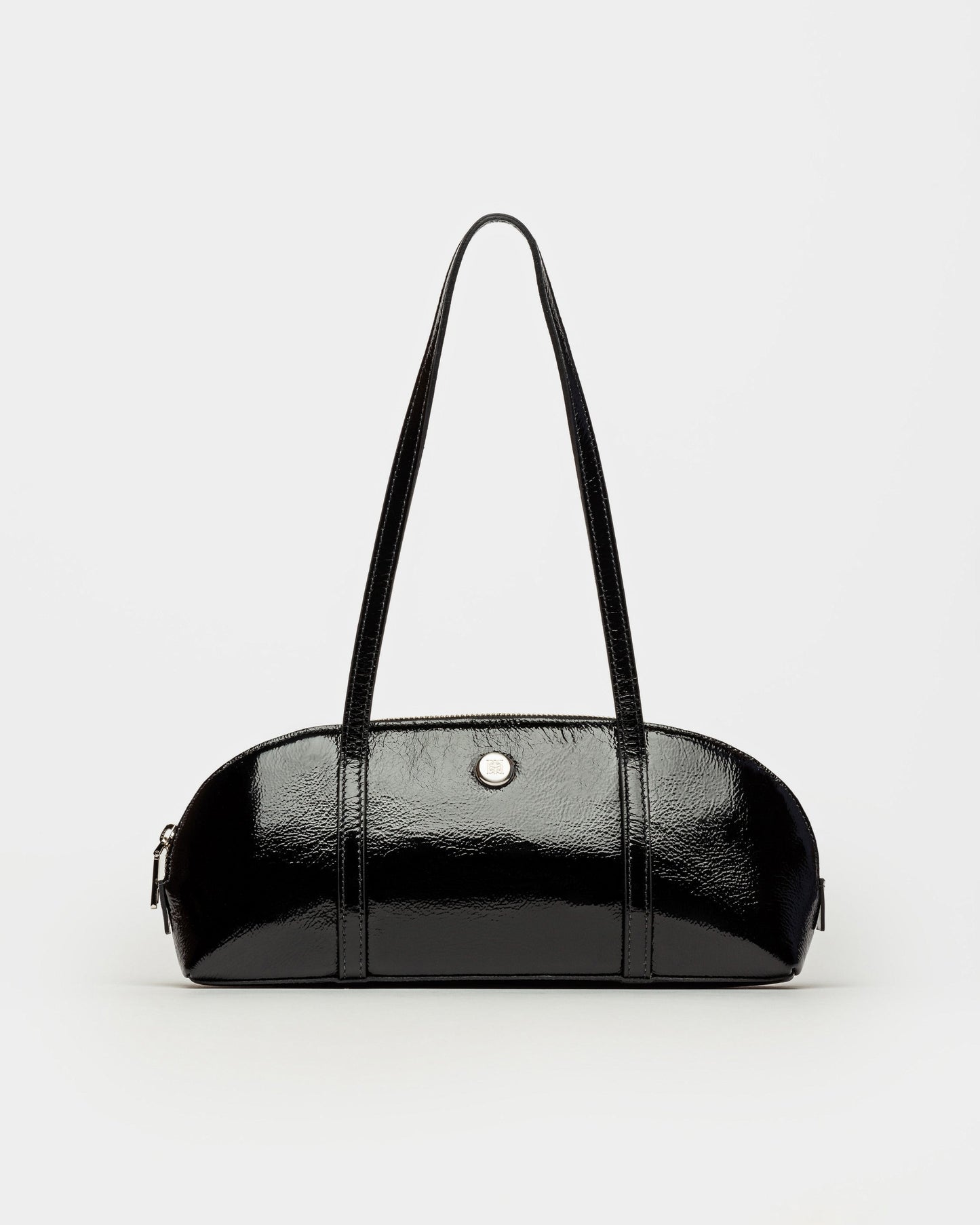 CARTERA AL HOMBRO BONNIE EN CUERO CHAROL