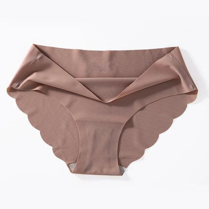 Mid-Waist Seamless Wave Panties