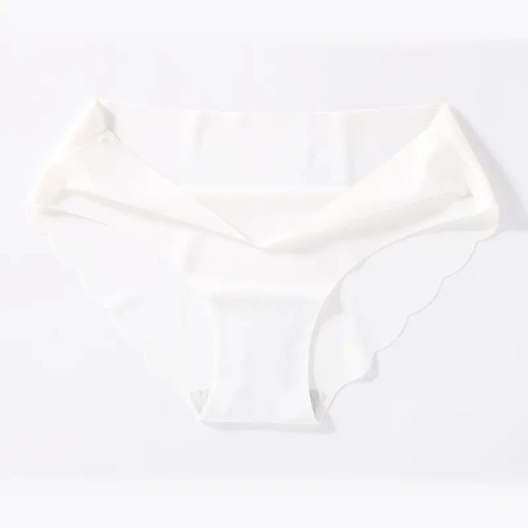 Mid-Waist Seamless Wave Panties