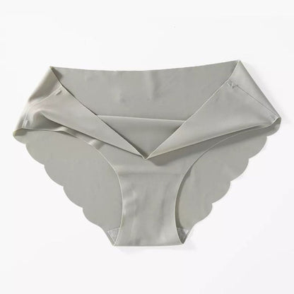 Mid-Waist Seamless Wave Panties