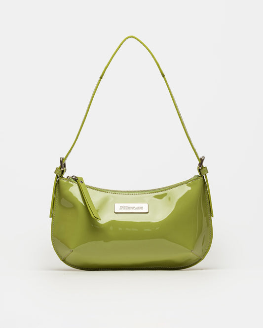 CARTERA AL HOMBRO MIA EN CUERO CHAROL