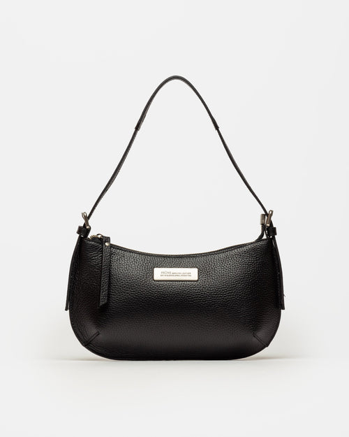 CARTERA AL HOMBRO MIA EN CUERO GRANEADO