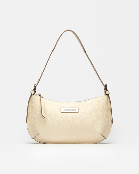 CARTERA AL HOMBRO MIA EN CUERO GRANEADO