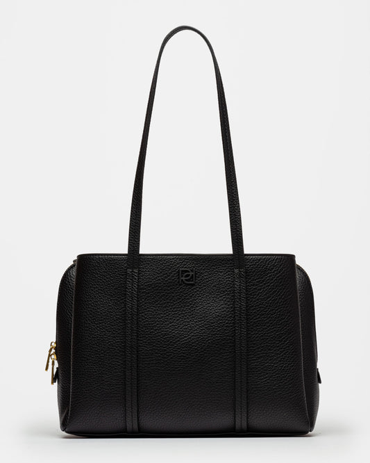 CARTERA AL HOMBRO OSLO EN EFECTO CUERO GRANEADO